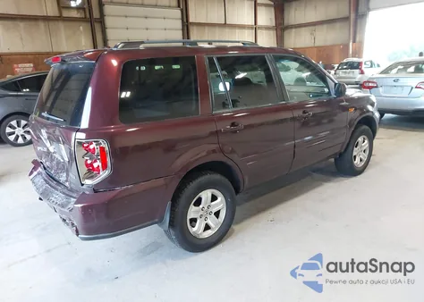 2008 Honda Pilot Vp из США, поврежденный, VIN 5FNYF182X8B028138